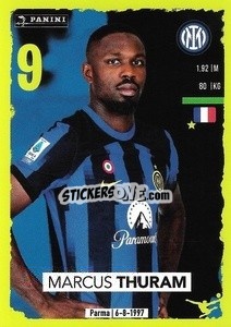 Cromo Marcus Thuram - Calciatori 2023-2024
 - Panini