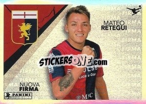 Sticker Mateo Retegui (Nuova Firma)