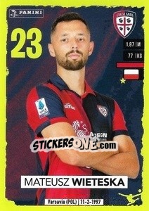 Sticker Mateusz Wieteska - Calciatori 2023-2024
 - Panini
