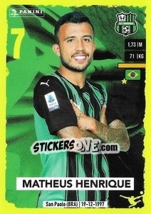 Figurina Matheus Henrique - Calciatori 2023-2024
 - Panini