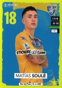 Sticker Matías Soulé