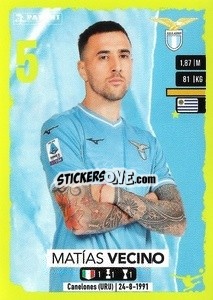 Sticker Matías Vecino - Calciatori 2023-2024
 n. 272 - Panini