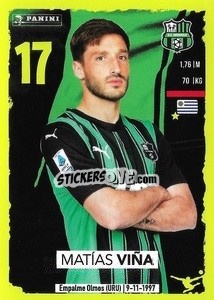 Sticker Matías Viña - Calciatori 2023-2024
 n. 439 - Panini