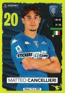 Figurina Matteo Cancellieri - Calciatori 2023-2024
 - Panini