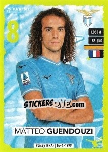 Sticker Mattéo Guendouzi - Calciatori 2023-2024
 n. 268 - Panini