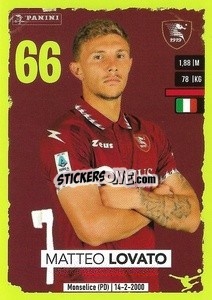 Figurina Matteo Lovato - Calciatori 2023-2024
 - Panini