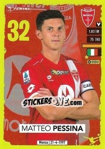 Sticker Matteo Pessina - Calciatori 2023-2024
 n. 346 - Panini