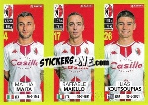 Sticker Mattia Maita / Raffaele Maiello / Ilias Koutsoupias - Calciatori 2023-2024
 - Panini