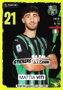 Sticker Mattia Viti - Calciatori 2023-2024
 - Panini