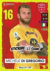 Sticker Michele Di Gregorio