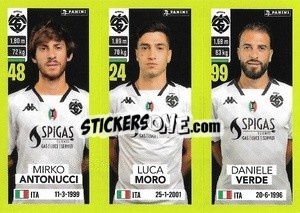 Cromo Mirko Antonucci / Luca Moro / Daniele Verde - Calciatori 2023-2024
 - Panini