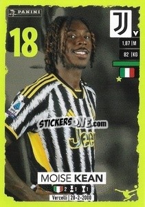 Cromo Moise Kean - Calciatori 2023-2024
 - Panini