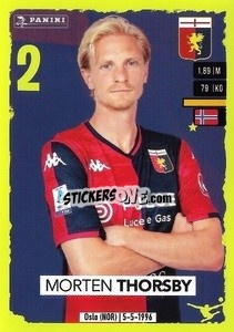 Sticker Morten Thorsby