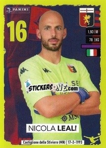 Sticker Nicola Leali - Calciatori 2023-2024
 - Panini
