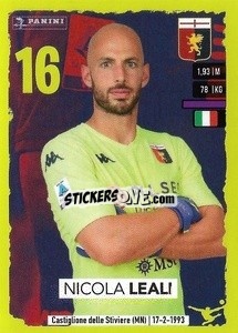 Figurina Nicola Leali - Calciatori 2023-2024
 - Panini