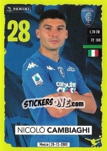 Cromo Nicolò Cambiaghi - Calciatori 2023-2024
 - Panini