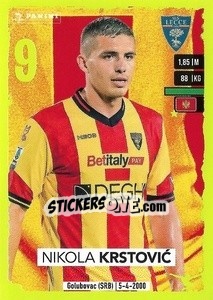 Sticker Nikola Krstović - Calciatori 2023-2024
 - Panini