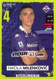 Sticker Nikola Milenković - Calciatori 2023-2024
 - Panini