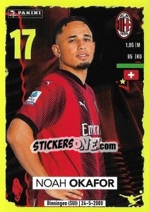 Sticker Noah Okafor - Calciatori 2023-2024
 n. 325 - Panini