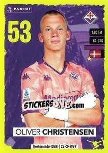 Sticker Oliver Christensen - Calciatori 2023-2024
 - Panini