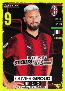 Sticker Olivier Giroud - Calciatori 2023-2024
 - Panini
