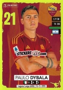 Sticker Paulo Dybala - Calciatori 2023-2024
 n. 400 - Panini