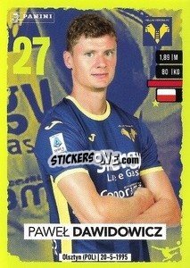 Sticker Paweł Dawidowicz - Calciatori 2023-2024
 - Panini