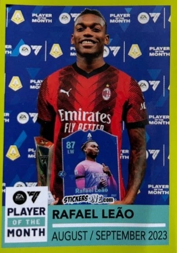 Figurina Rafael Leão (August / September 2023) - Calciatori 2023-2024
 n. PM1 - Panini