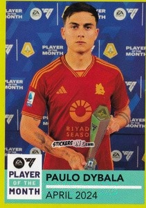 Sticker Paulo Dybala - Calciatori 2023-2024
 n. PM8 - Panini