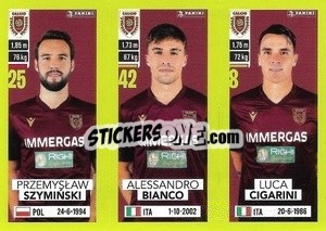 Sticker Przemysław Szymiński / Alessandro Bianco / Luca Cigarini - Calciatori 2023-2024
 - Panini