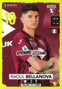 Cromo Raoul Bellanova - Calciatori 2023-2024
 - Panini