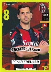 Sticker Remo Freuler - Calciatori 2023-2024
 n. 46 - Panini