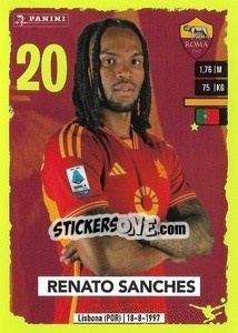 Sticker Renato Sanches - Calciatori 2023-2024
 n. 397 - Panini