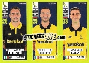 Sticker Riccardo Gagno / Matteo Cotali / Cristian Cauz