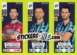 Sticker Riccardo Melgrati / Franco Lepore / Matteo Battistini - Calciatori 2023-2024
 - Panini