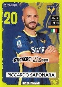 Figurina Riccardo Saponara - Calciatori 2023-2024
 - Panini