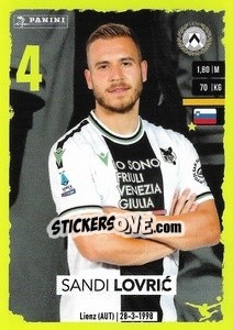 Cromo Sandi Lovrić - Calciatori 2023-2024
 - Panini