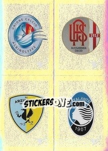 Sticker Scudetto - AlbinoLeffe / Alessandria / Arzignano Valchiampo / Atalanta U23 - Calciatori 2023-2024
 - Panini