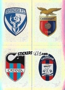 Figurina Scudetto - Brindisi / Casertana / Catania / Crotone - Calciatori 2023-2024
 - Panini