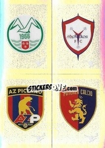 Sticker Scudetto - Monopoli / Monterosi Tuscia / Picerno / Potenza