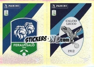 Sticker Scudetto Feralpisalò / Lecco - Calciatori 2023-2024
 - Panini