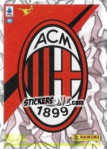 Sticker Scudetto Milan