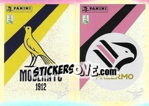Cromo Scudetto Modena / Palermo - Calciatori 2023-2024
 - Panini