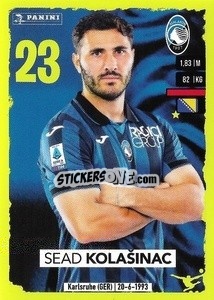 Sticker Sead Kolašinac - Calciatori 2023-2024
 - Panini