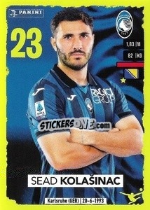 Figurina Sead Kolašinac - Calciatori 2023-2024
 - Panini