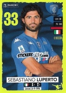 Cromo Sebastiano Luperto - Calciatori 2023-2024
 - Panini