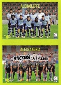 Figurina Squadra - AlbinoLeffe / Alessandria - Calciatori 2023-2024
 - Panini