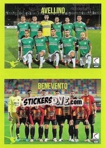 Figurina Squadra - Avellino / Benevento