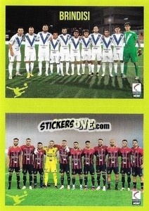 Cromo Squadra - Brindisi / Casertana - Calciatori 2023-2024
 - Panini