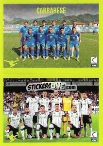 Sticker Squadra - Carrarese / Cesena